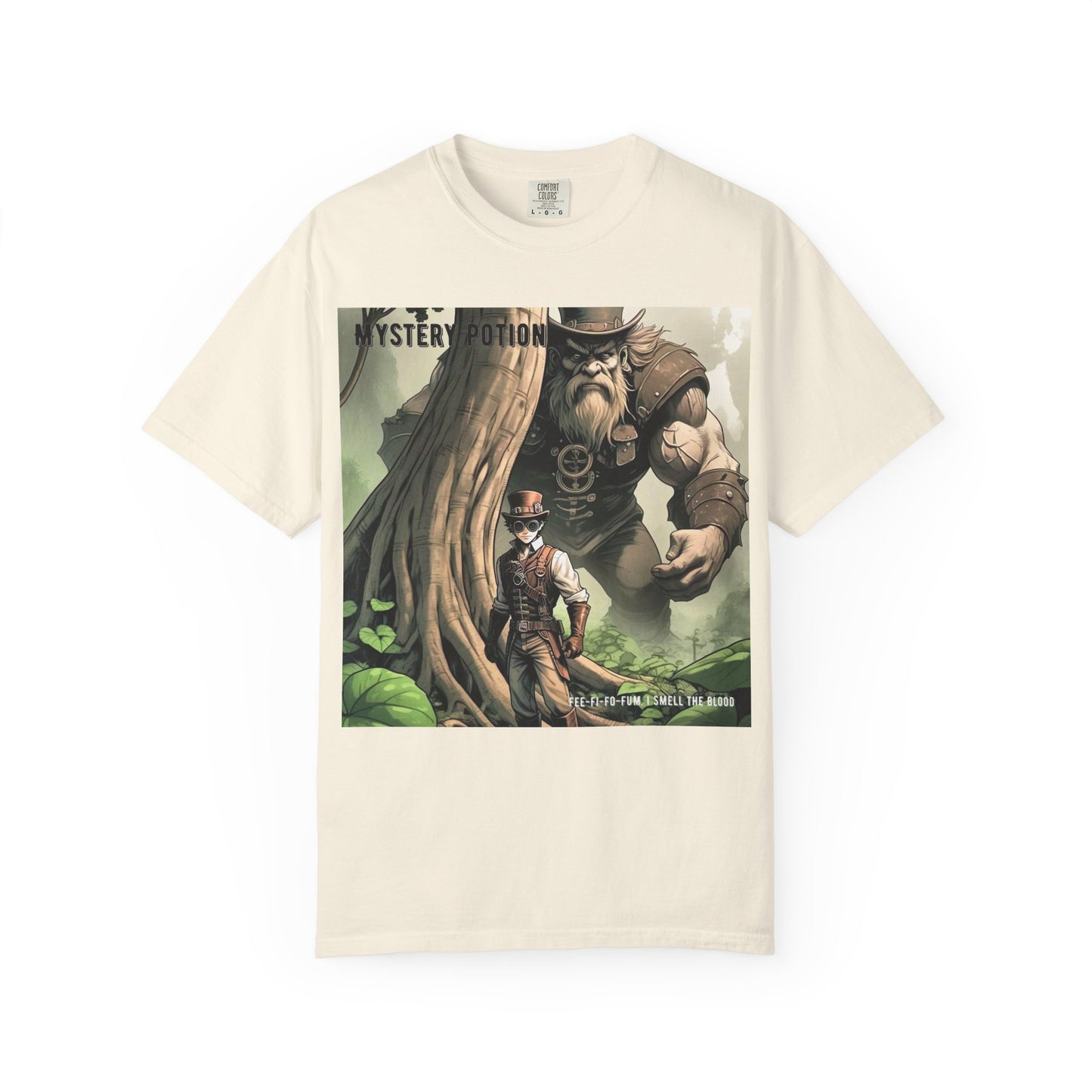 Mystery Potion Adventure T-Shirt, Fantasy Shirt, Unisex Graphic Tee, Gamer Gift, Nature Lover Gift, Cool T-Shirt for Events