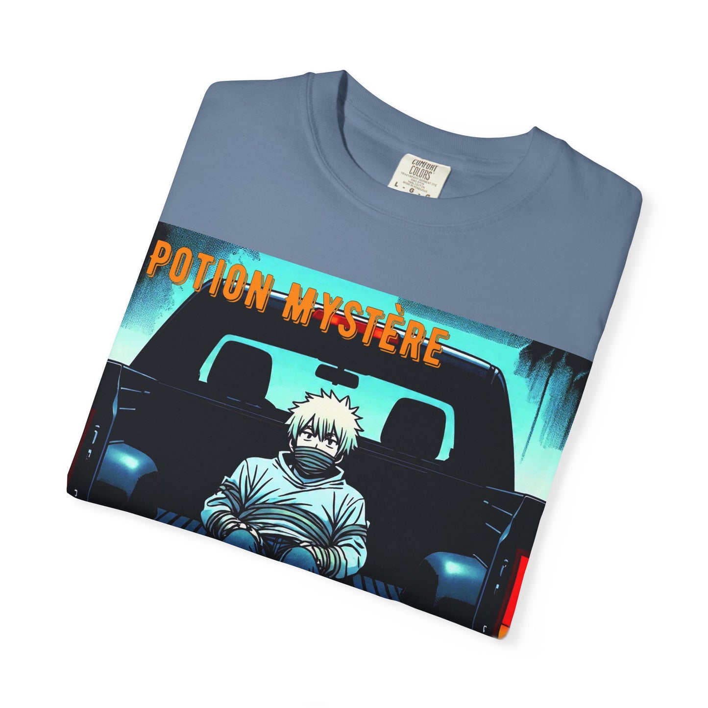 'Politesse Exige' par Potion Mystère, Retro Graphic T-Shirt for Anime Lovers, Casual Wear, Unique Gift, Streetwear, Unisex Tee, Hands and Fee Tied