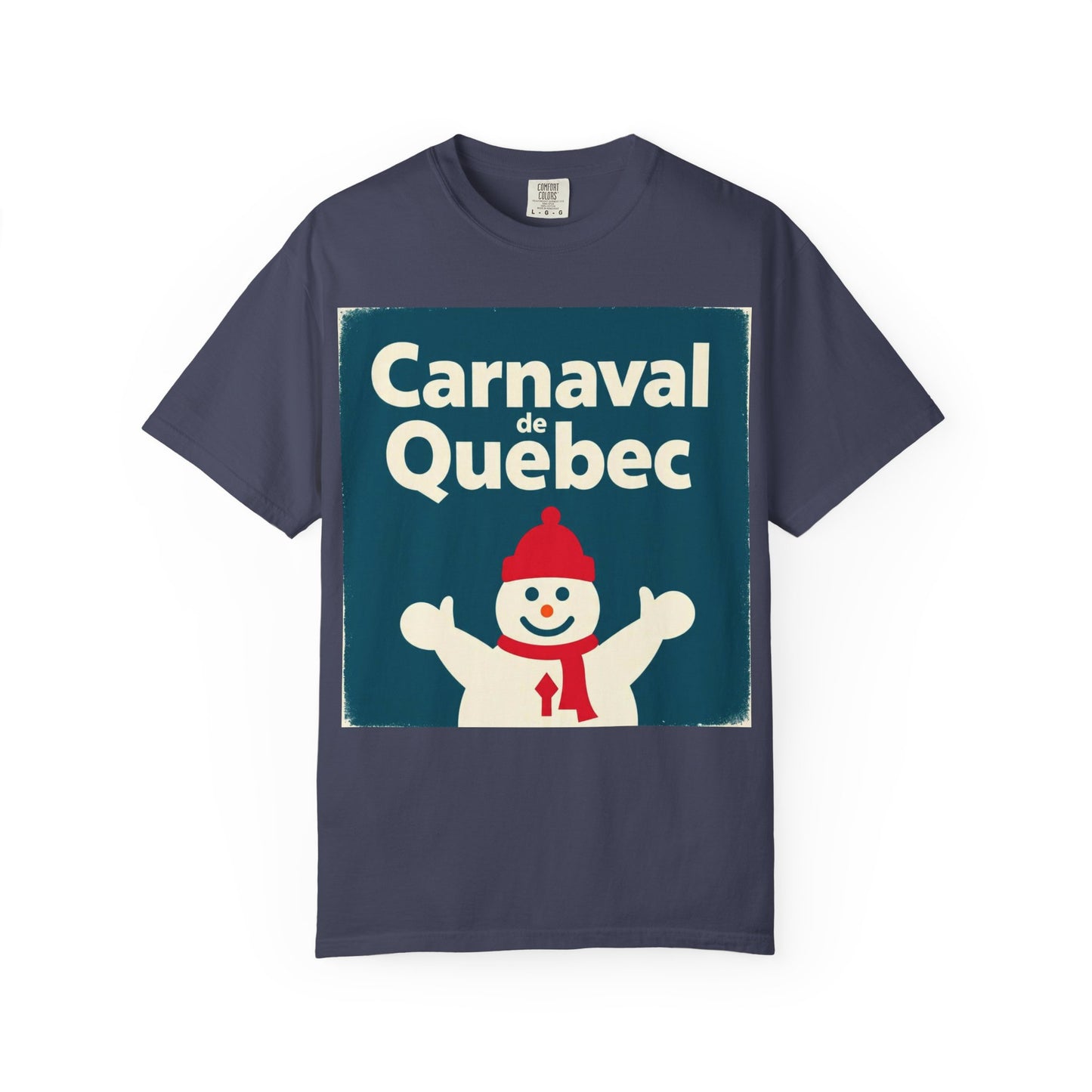 Quebec Carnaval Unisex T-Shirt, Winter Festival Tee, Handmade Vacation Souvenir, Holiday Gift Apparel, Quebec Celebration Shirt