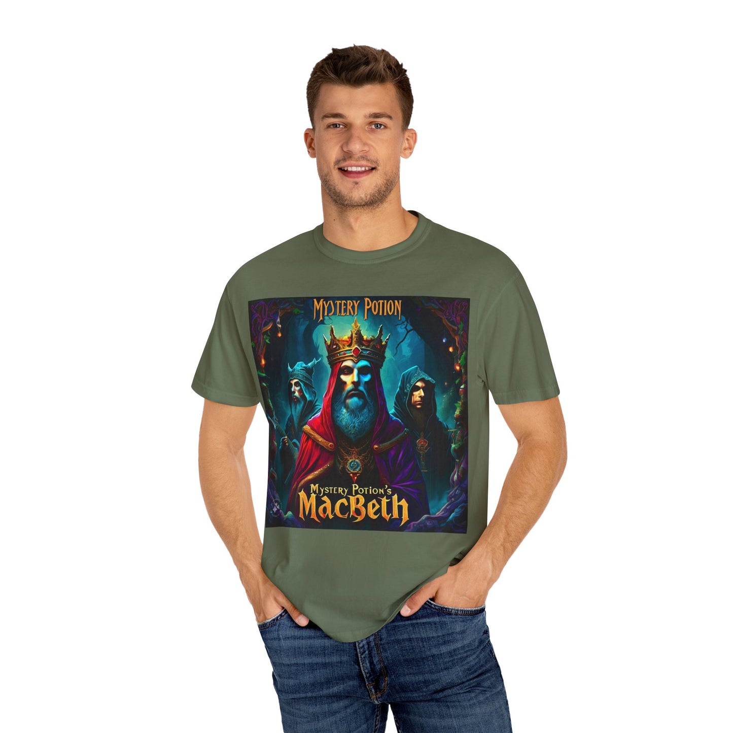 Mystery Potion Macbeth Shirt | Unisex T-Shirt for Fans, Halloween Costume, Literary Gifts, Theatre Lovers