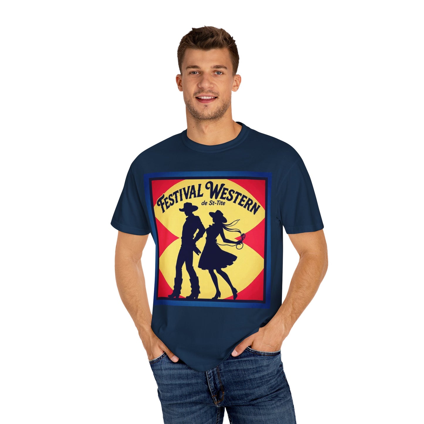 St-Tite Western Festival T-Shirt, Unisex Graphic Tee, Country Music Shirt, Bohemian Style Outfit, Gift for Dance Festival Lovers