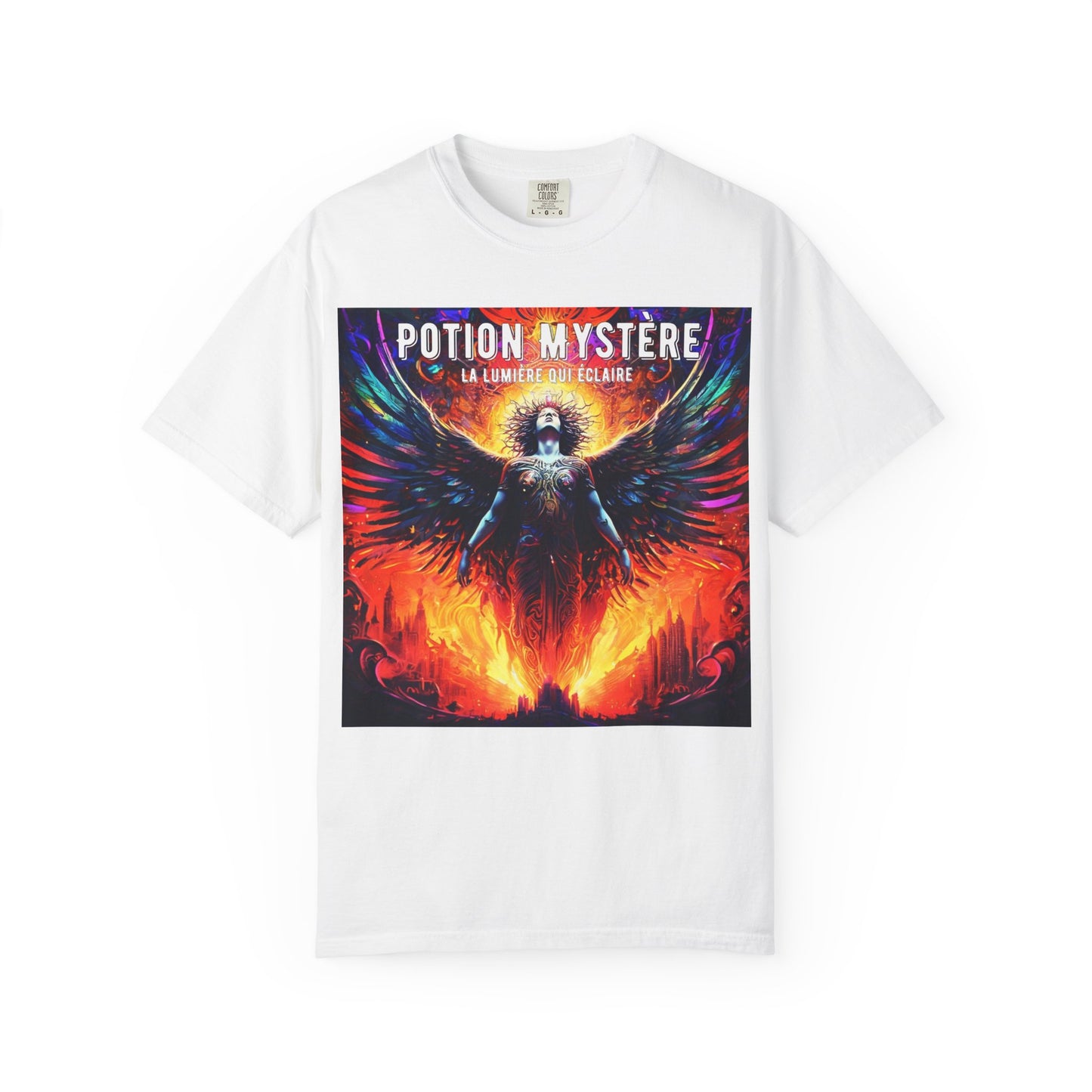 Mystical Graphic Tee - Potion Mystere Unisex T-Shirt, Boho Fashion, Festival Wear, Witchy Style, Gift for Occult Lovers