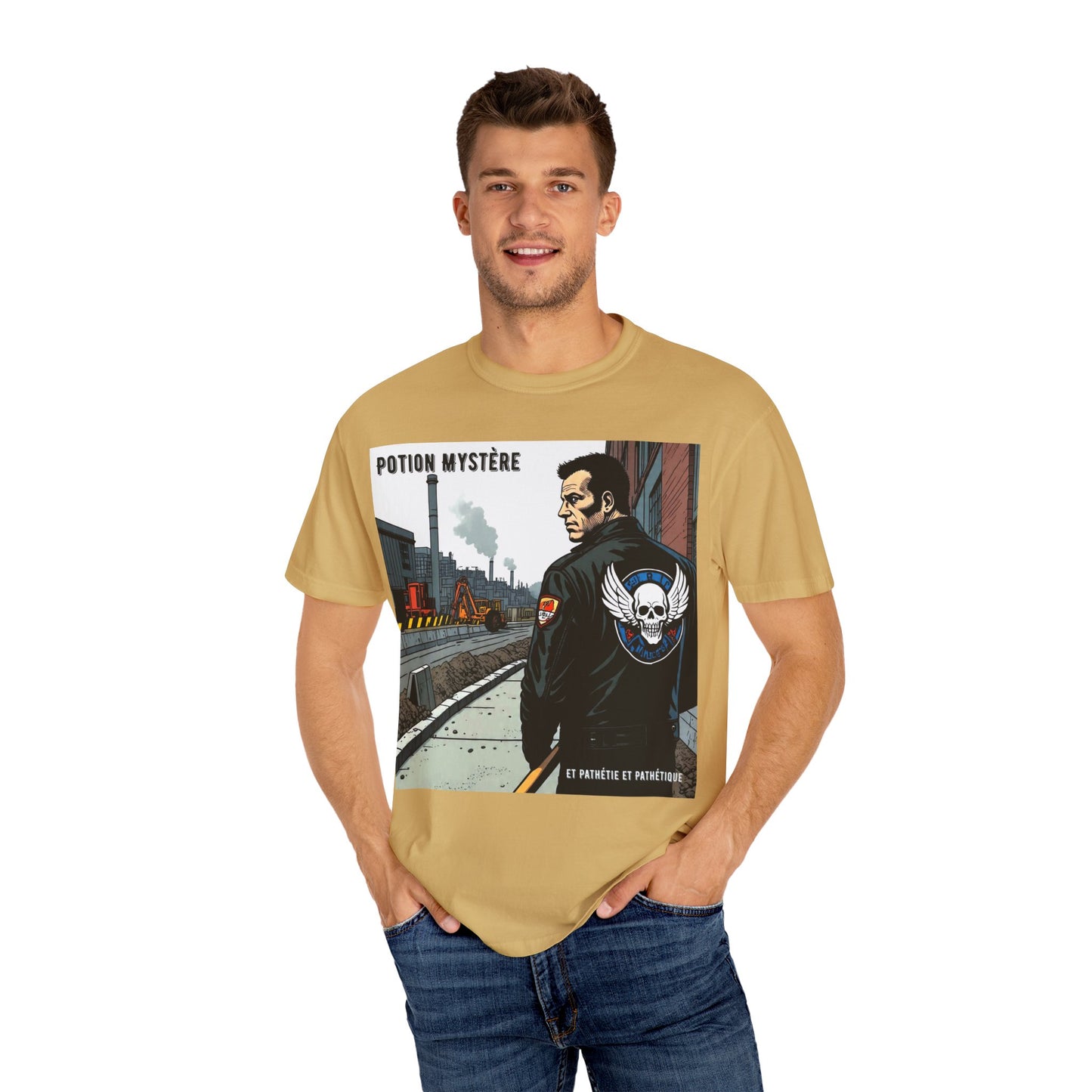 'Et Pathétie et Pathétique' par Potion Mystère, Vintage Graphic T-Shirt - Casual Wear, Birthday Gift, Festival Outfits, Unisex Style, Statement Tee, Unique Design
