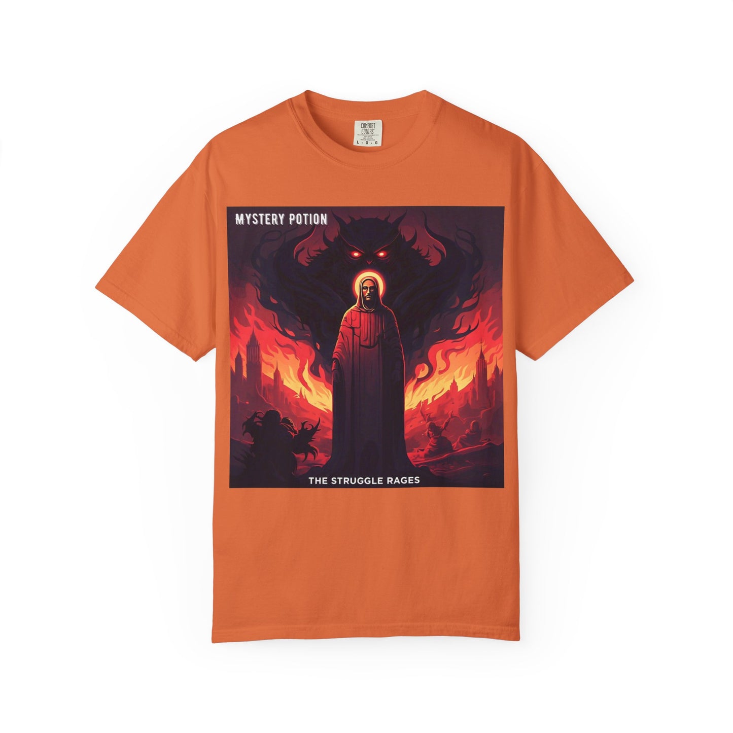 Mystical Struggle Graphic Tee - Perfect for Fans of Fantasy, Unique Gift, Casual Wear, Unisex T-shirt, Graphic Art Clothing