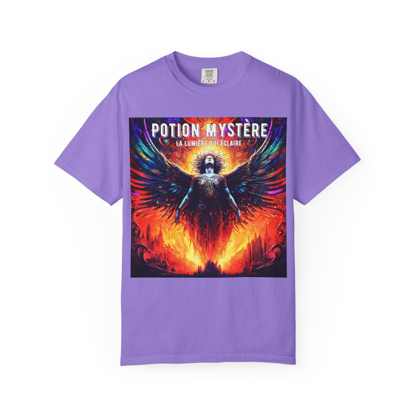 Mystical Graphic Tee - Potion Mystere Unisex T-Shirt, Boho Fashion, Festival Wear, Witchy Style, Gift for Occult Lovers