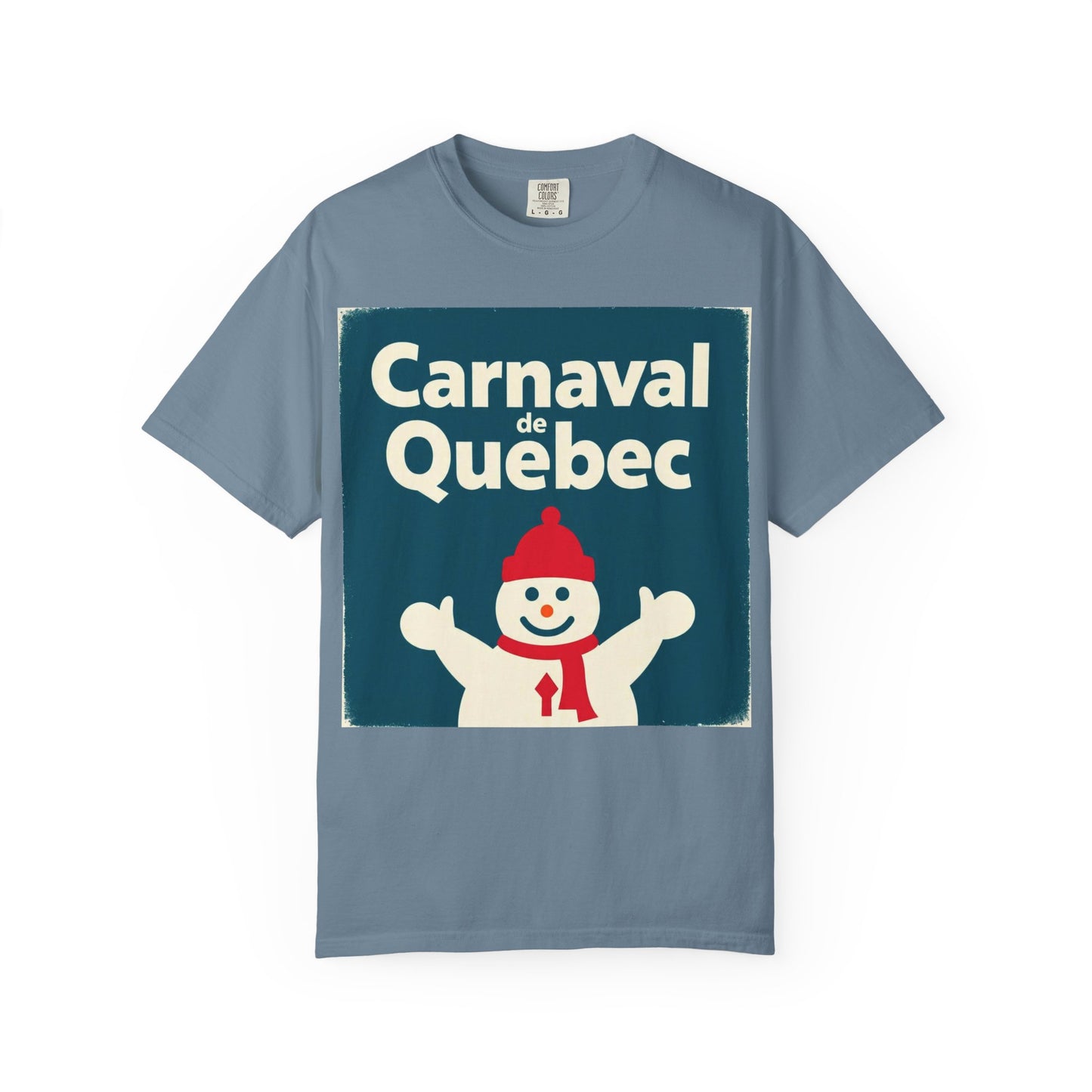 Quebec Carnaval Unisex T-Shirt, Winter Festival Tee, Handmade Vacation Souvenir, Holiday Gift Apparel, Quebec Celebration Shirt