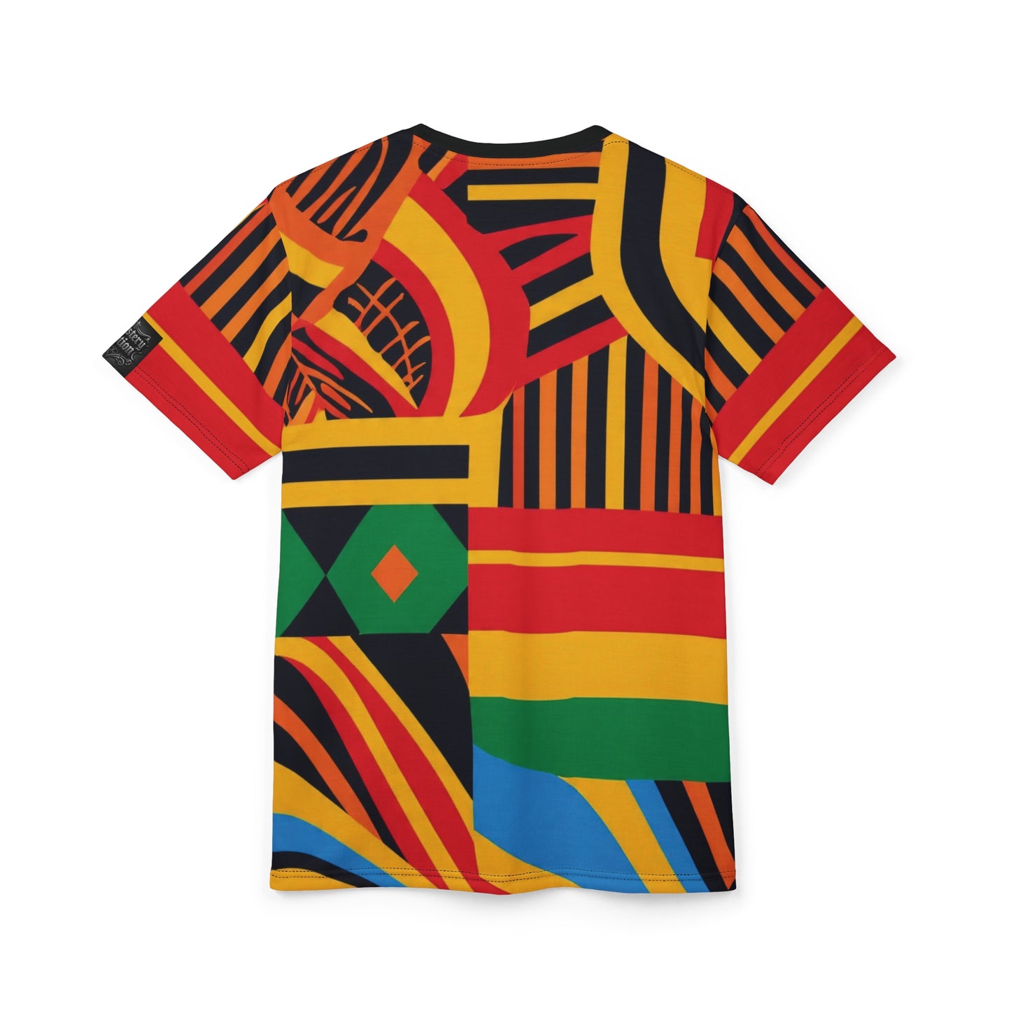 Vibrant Unisex South African Style Graphic Tee | Colorful AOP T-Shirt, Fun Casual Wear, Unique Art Tee, Gift for Art Lovers, Everyday Fashion