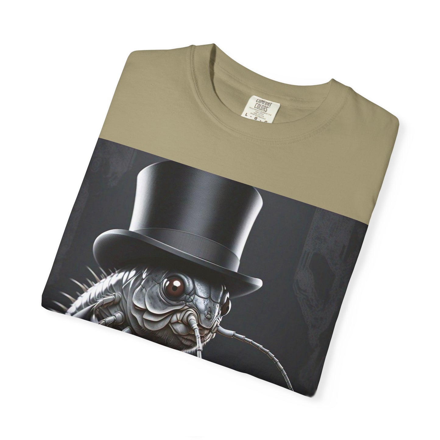 Whimsical Silver Fish Gentleman T-shirt | Fun Gift for Aquatic Lovers, Unique Humor Shirt, Casual Wear, Creative Outfit