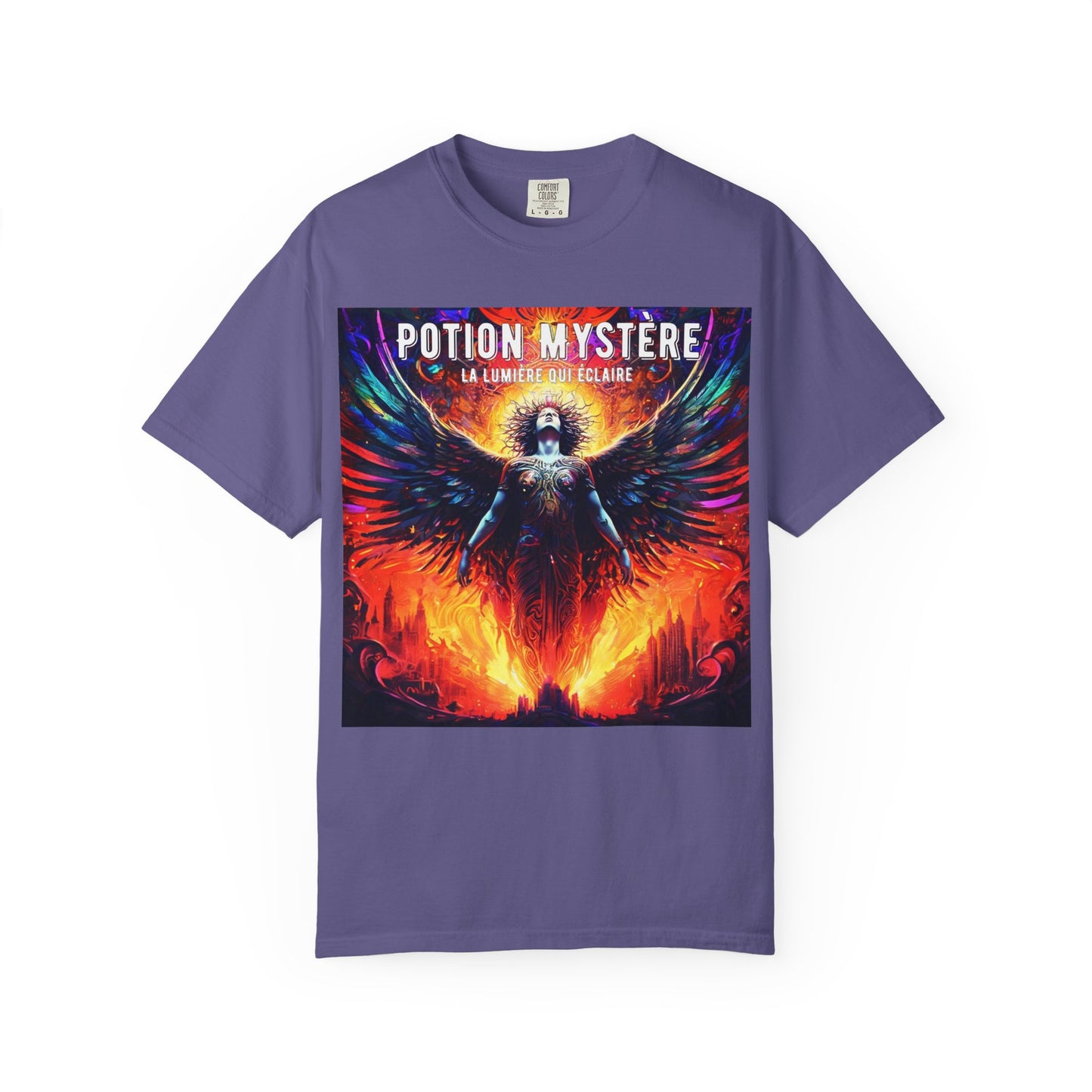 Mystical Graphic Tee - Potion Mystere Unisex T-Shirt, Boho Fashion, Festival Wear, Witchy Style, Gift for Occult Lovers