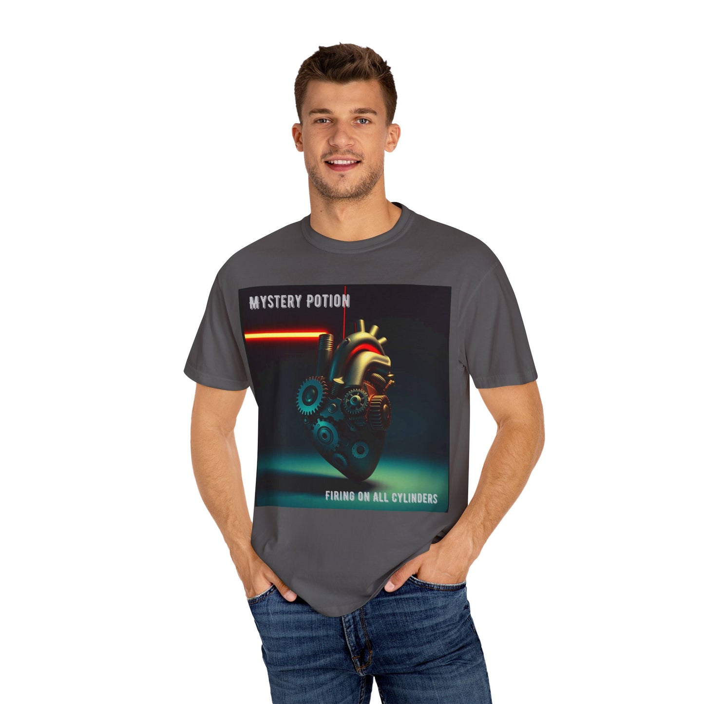 Mystery Potion Graphic T-shirt | Unisex Tee for Music Lovers, Gift for Friends, Casual Wear, Birthday Present, Unique Design