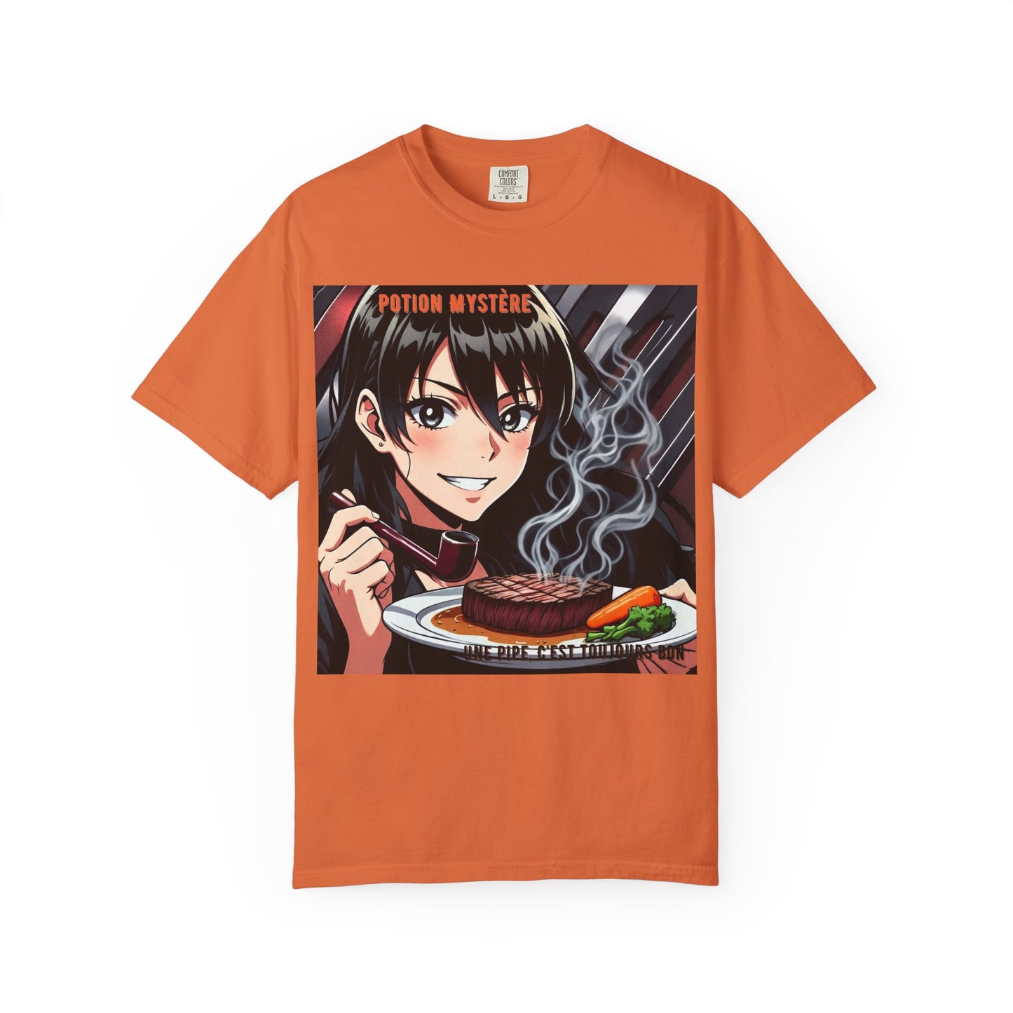 Mystical Culinary Unisex T-shirt - Ideal for Anime Fans, Food Lovers, Casual Wear, Gift for Foodies, Unique Graphic Tee