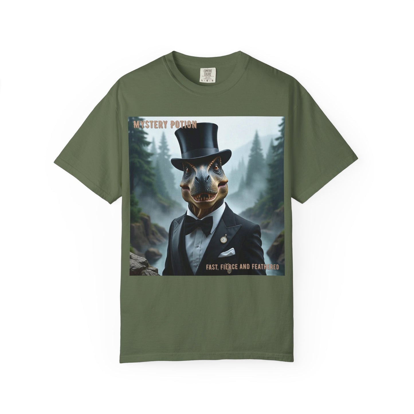 Mystery Potion T-shirt, Quirky Animal Graphic Tee, Fun Gift for Nature Lovers, Unique Fashion Statement, Casual Wear, Unisex Graphic Tee
