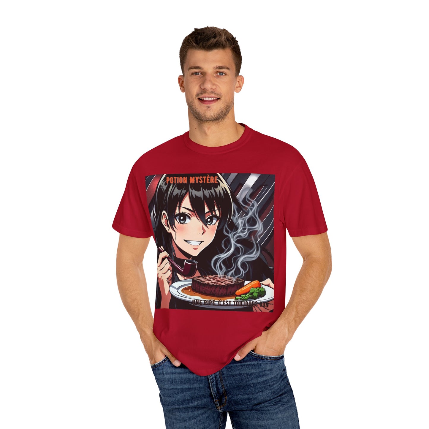Mystical Culinary Unisex T-shirt - Ideal for Anime Fans, Food Lovers, Casual Wear, Gift for Foodies, Unique Graphic Tee