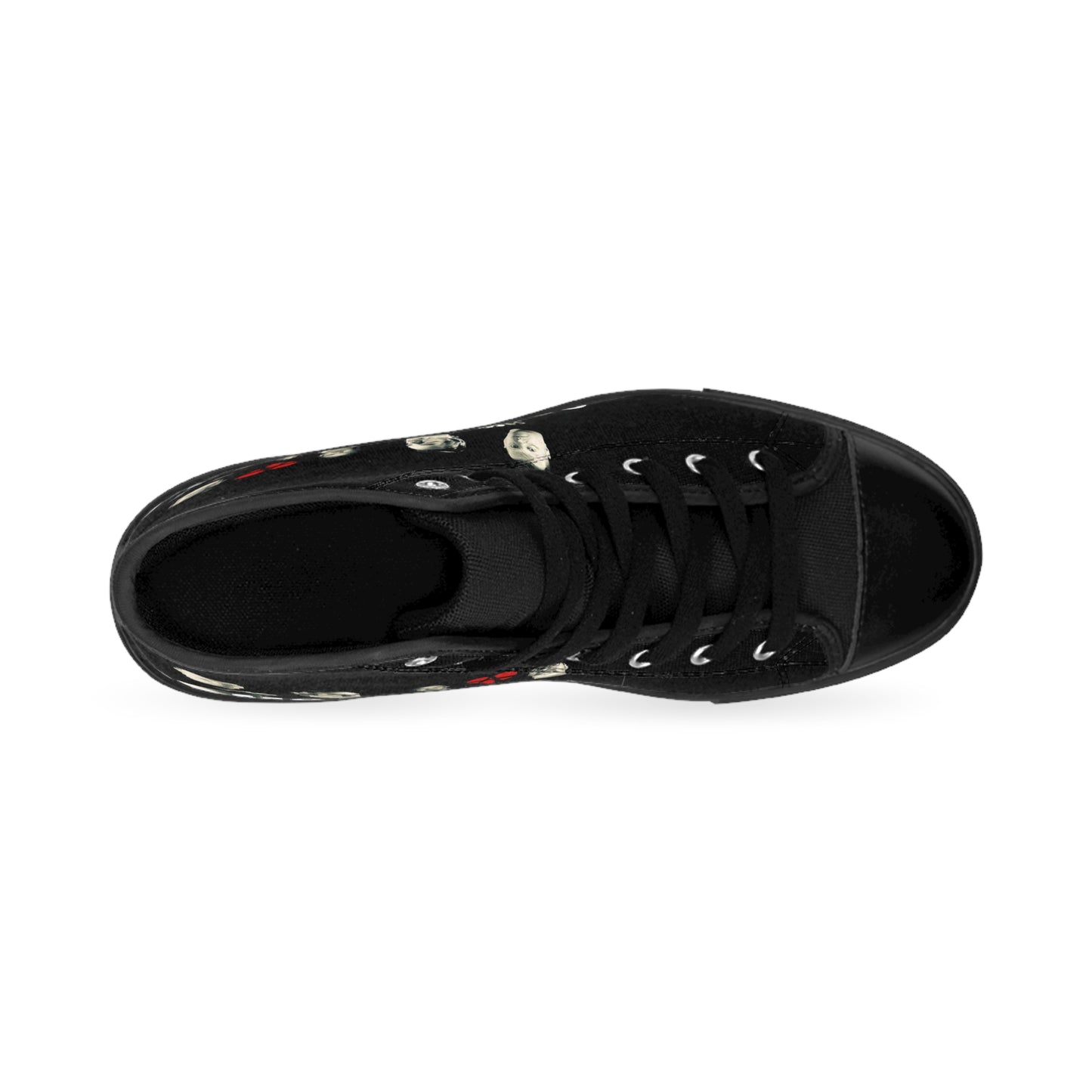 'SAMSARA Rocks' Stylish High-Top Sneakers for Music Lovers, Unique Comfy Shoes, Casual Footwear, Perfect Gift for Raves, Festivals, Everyday Wear
