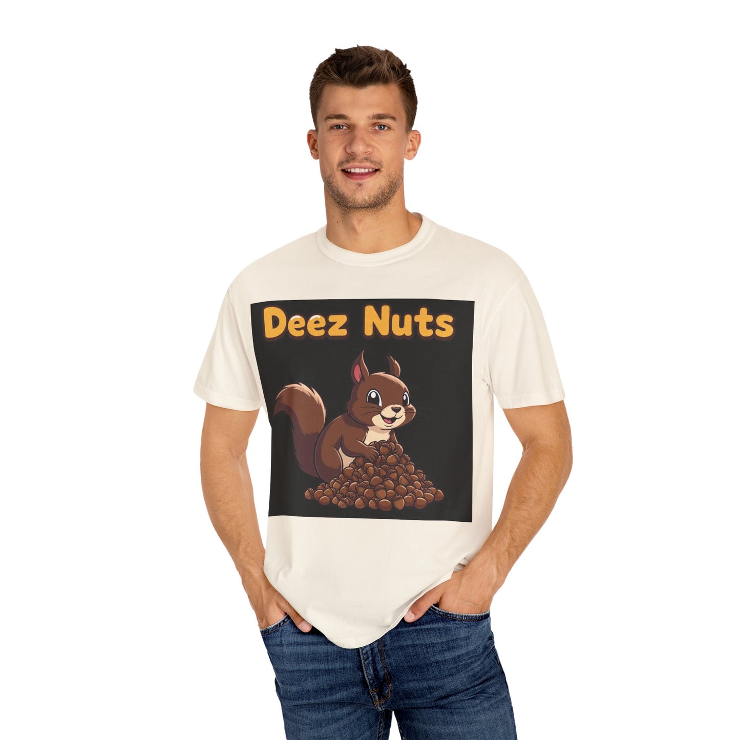 Funny Squirrel T-Shirt, Humor Tee for Friends, Gift for Nut Lovers, Quirky Apparel for Casual Outings, Perfect for Birthdays