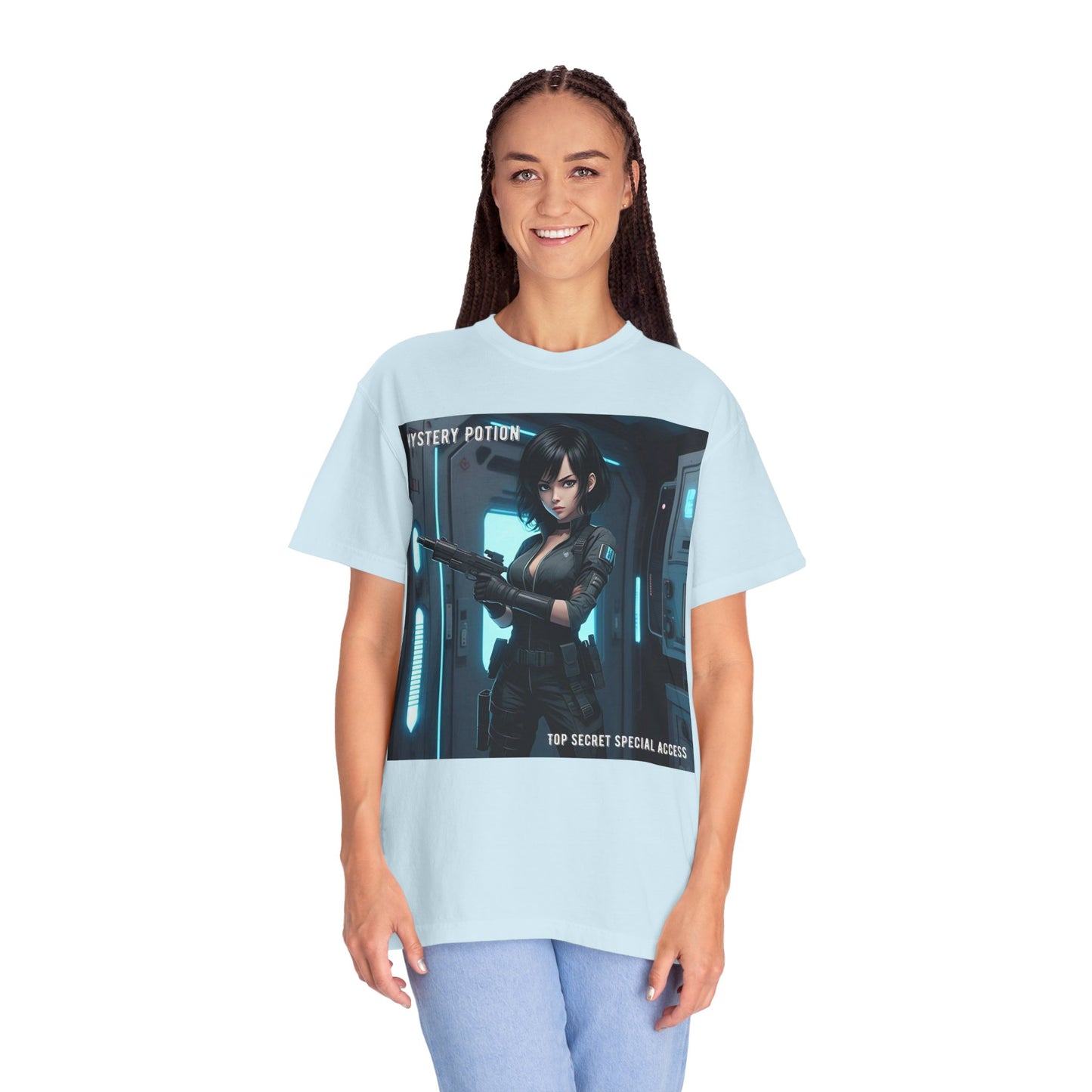 Mystery Potion Graphic Tee, Gamer T-Shirt, Unisex Clothing, Casual Wear, Birthday Gift, Top Secret Access Shirt
