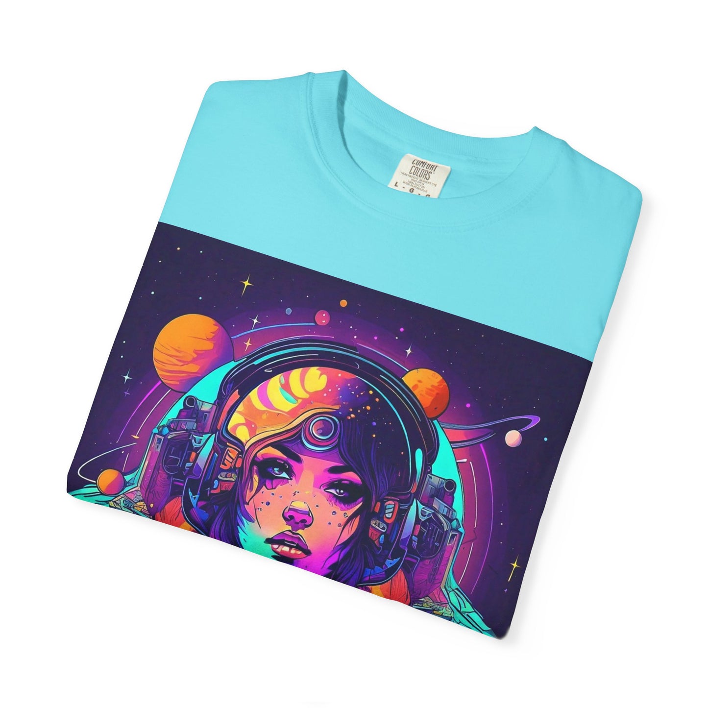 Astraluxe Unisex T-Shirt, Space Theme Tee, Gifts for Sci-Fi Lovers, Cosplay Costume, Festival Wear, Vintage Graphic Top