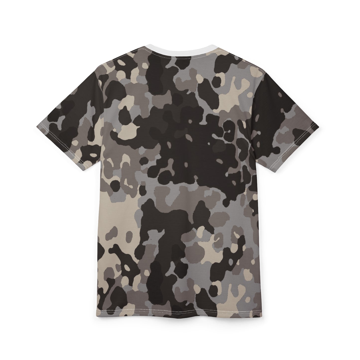 Samsara Rocks Polish Flecktarn Urban Camo Heart Graphic Tee, Trendy Unisex Shirt for Everyday Wear, Casual Streetwear, Gift for Music Lovers, Festivals, or Birthdays