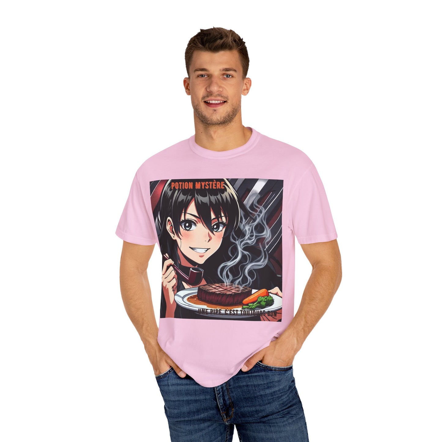 Mystical Culinary Unisex T-shirt - Ideal for Anime Fans, Food Lovers, Casual Wear, Gift for Foodies, Unique Graphic Tee