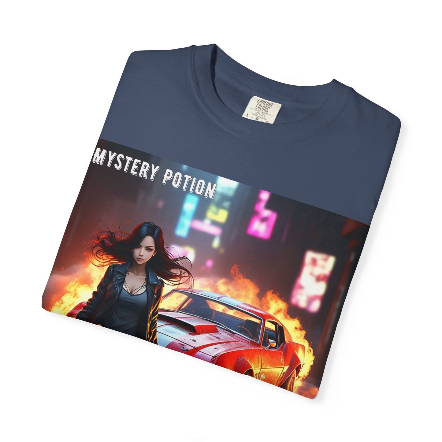 Mystery Potion Graphic Tee, Unisex Cool T-Shirt, Casual Wear, Gift for Gamers, Summer Festival Top