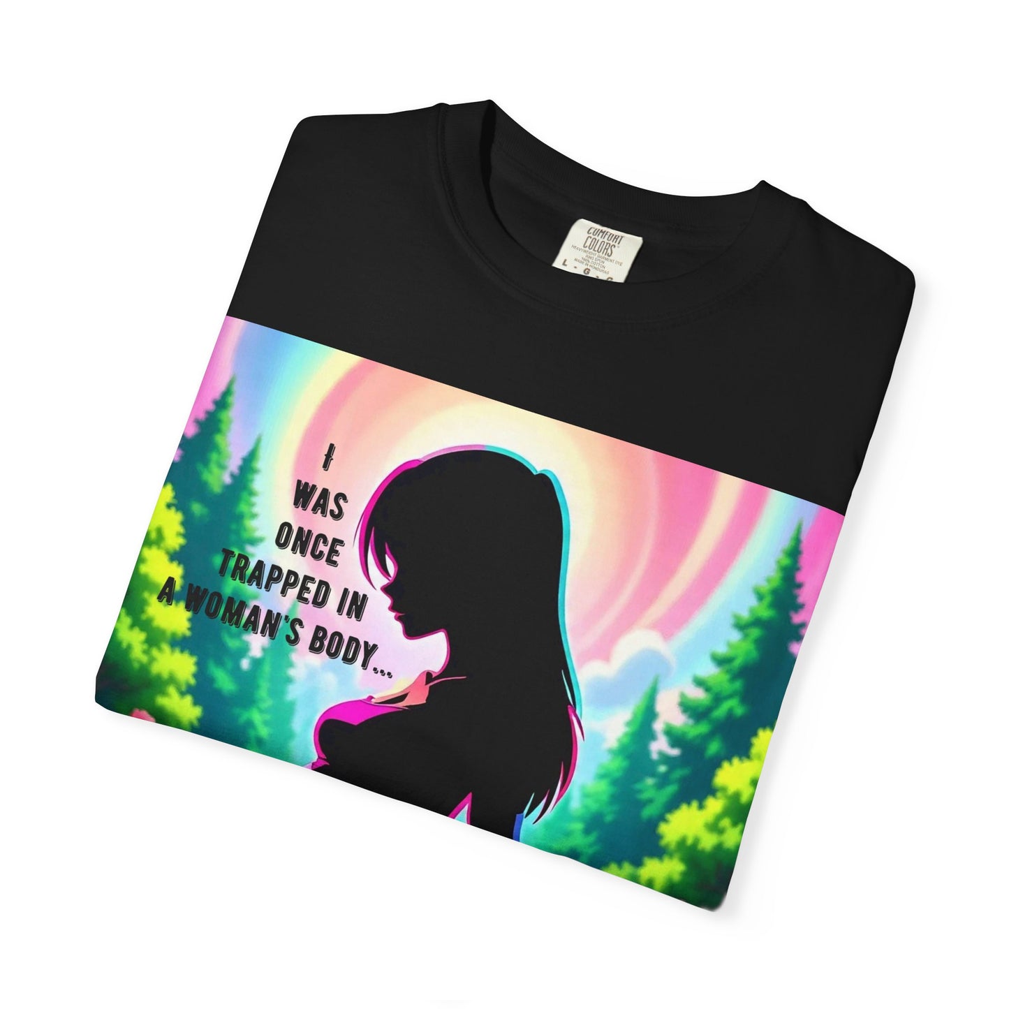 Maternity T-Shirt: I Was Once Trapped in Mom's Body, Pregnancy Gift, Baby Shower Shirt, Unisex Tee for Moms, Expecting Mothers