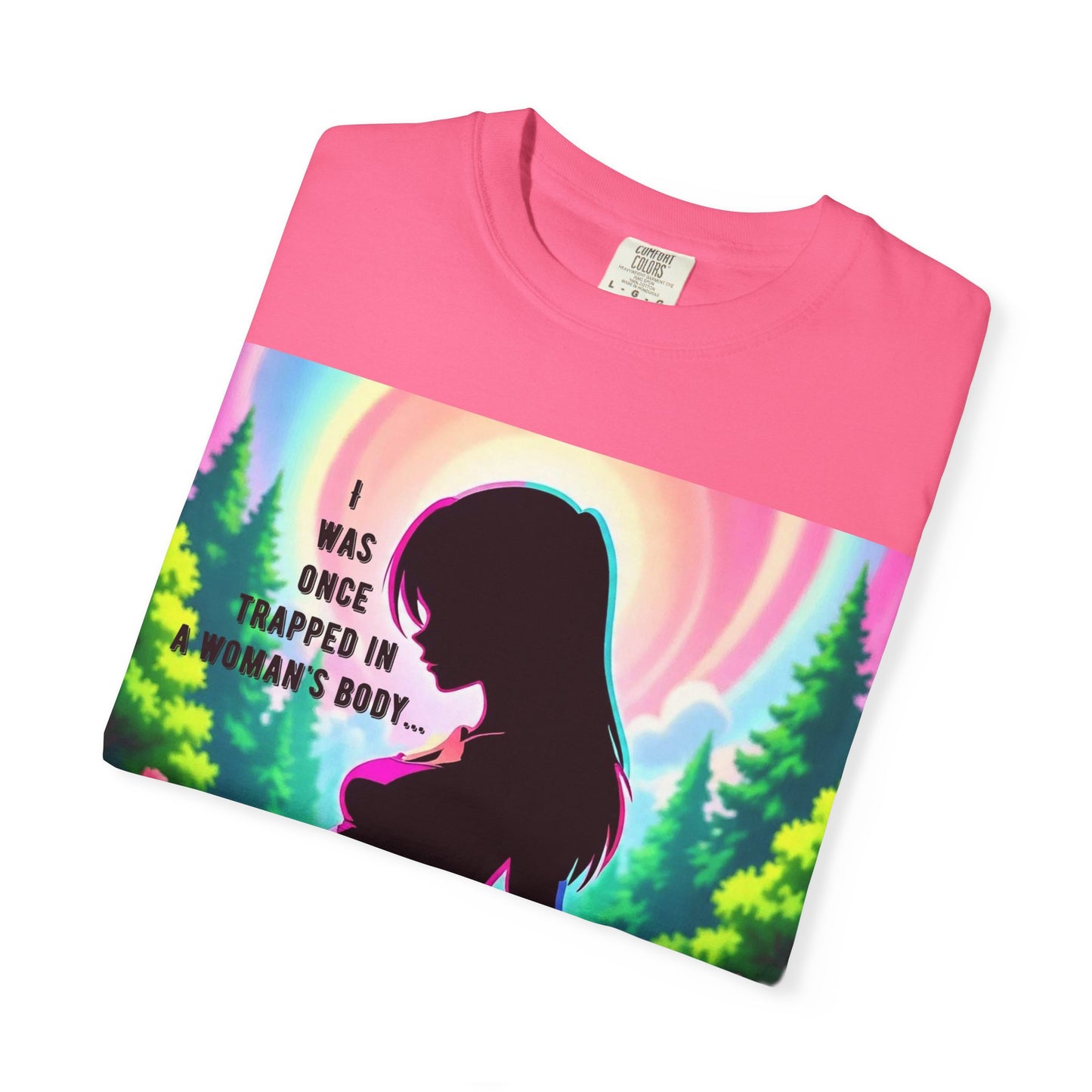 Maternity T-Shirt: I Was Once Trapped in Mom's Body, Pregnancy Gift, Baby Shower Shirt, Unisex Tee for Moms, Expecting Mothers