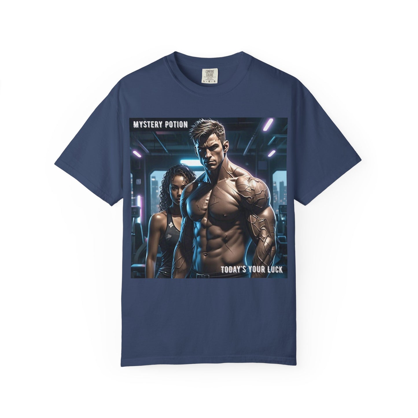 Mystery Potion Graphic T-Shirt - Unisex Casual Wear, Fitness Gift, Trendy Tee, Gamer Apparel, Everyday Style