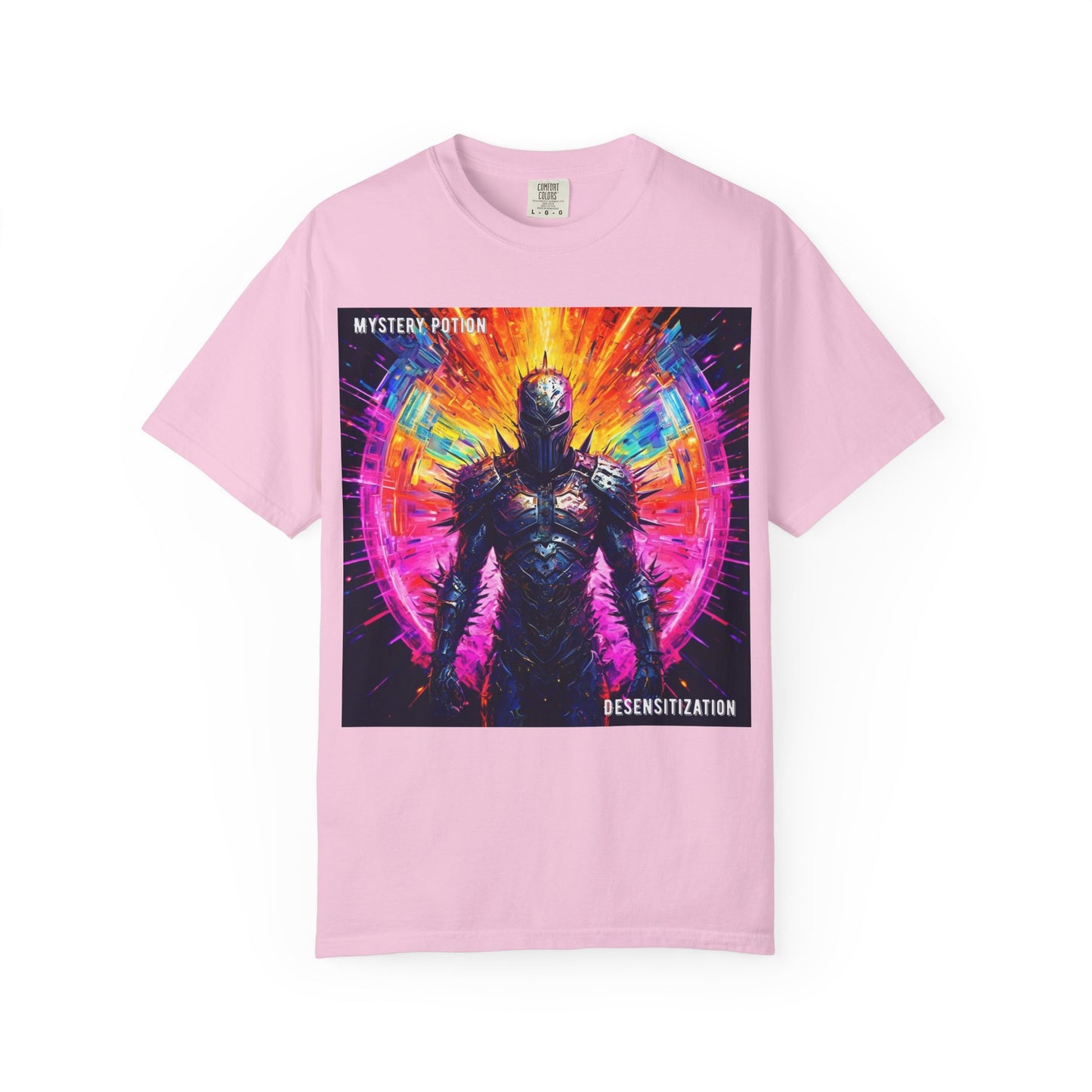 Desensitization by Mystery Potion T-Shirt, Psychedelic Graphic Tee, Unisex Streetwear, Gift for Gamers, Festival Outfit, Casual Style