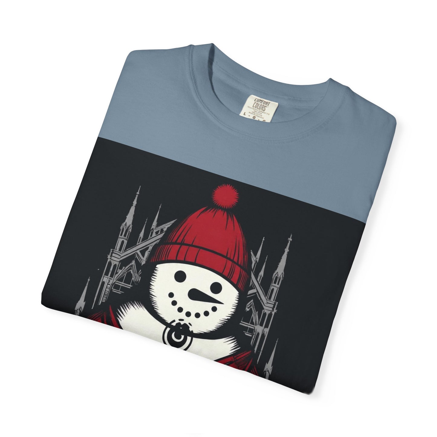 Carnaval de Québec Post-Goth T-shirt, Unisex Graphic Tee, Winter Festival Apparel, Holiday Gifts, Comfortable Everyday Wear