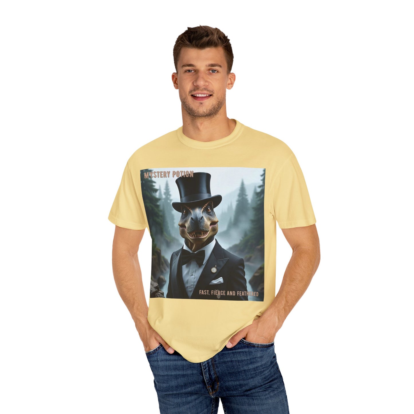 Mystery Potion T-shirt, Quirky Animal Graphic Tee, Fun Gift for Nature Lovers, Unique Fashion Statement, Casual Wear, Unisex Graphic Tee