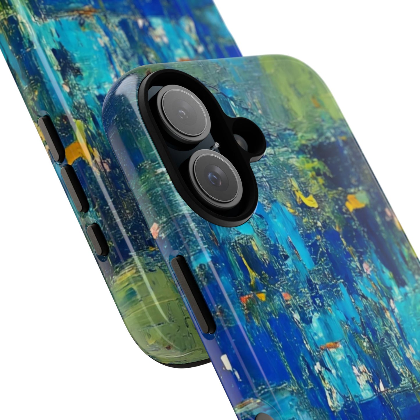 Artistic Phone Case, Colorful Protective Cover, Unique Smartphone Accessory, Trendy Gift for Tech Lovers, Vibrant Artwork Case