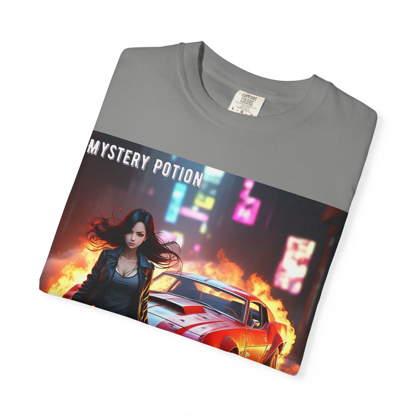 Mystery Potion Graphic Tee, Unisex Cool T-Shirt, Casual Wear, Gift for Gamers, Summer Festival Top