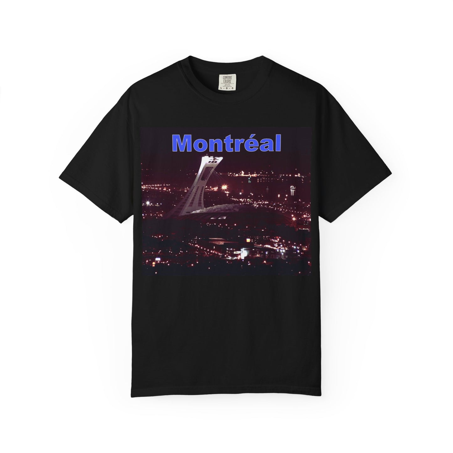 Montreal Night Skyline Unisex T-Shirt, City Love Tee, Travel Shirt, Gift for Her, Vintage Graphic Top