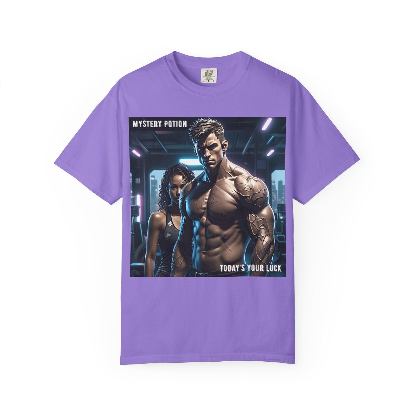 Mystery Potion Graphic T-Shirt - Unisex Casual Wear, Fitness Gift, Trendy Tee, Gamer Apparel, Everyday Style