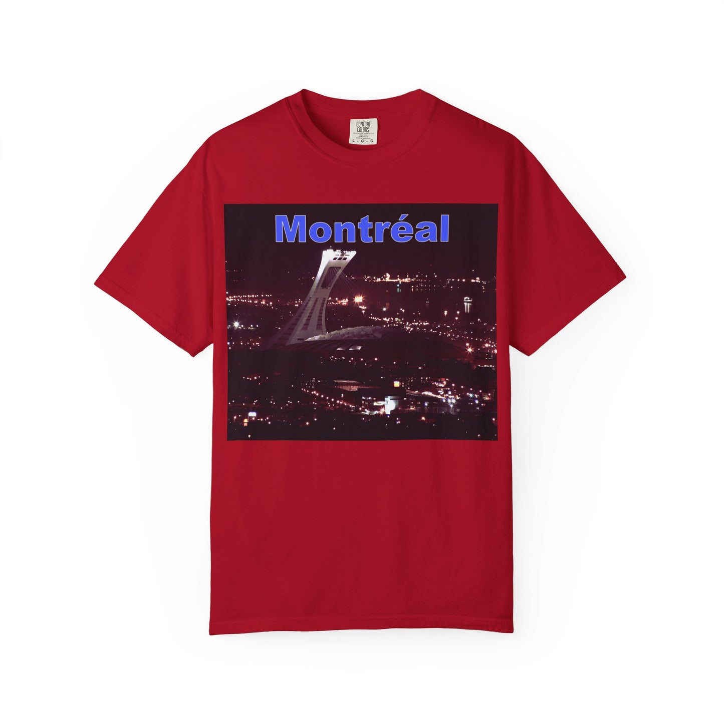 Montreal Night Skyline Unisex T-Shirt, City Love Tee, Travel Shirt, Gift for Her, Vintage Graphic Top