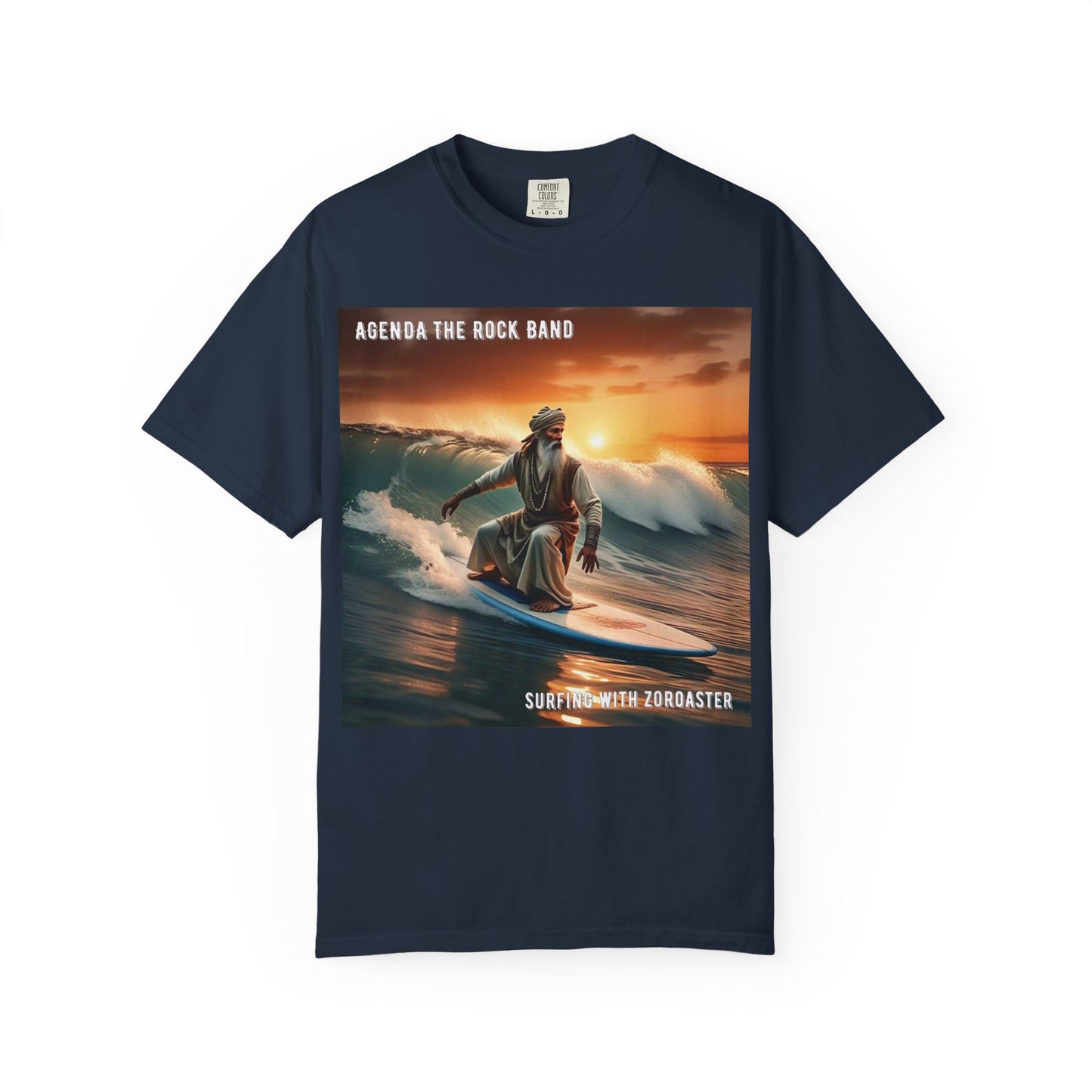 Surfing Rock Band T-Shirt, Unisex Vintage Tee, Casual Summer Wear, Perfect for Music Lovers, Beach Days, Concerts