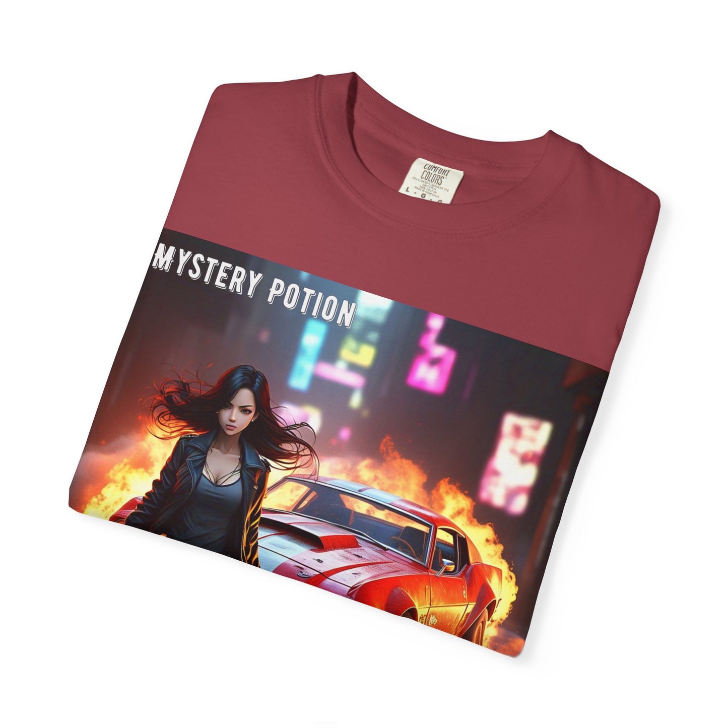 Mystery Potion Graphic Tee, Unisex Cool T-Shirt, Casual Wear, Gift for Gamers, Summer Festival Top