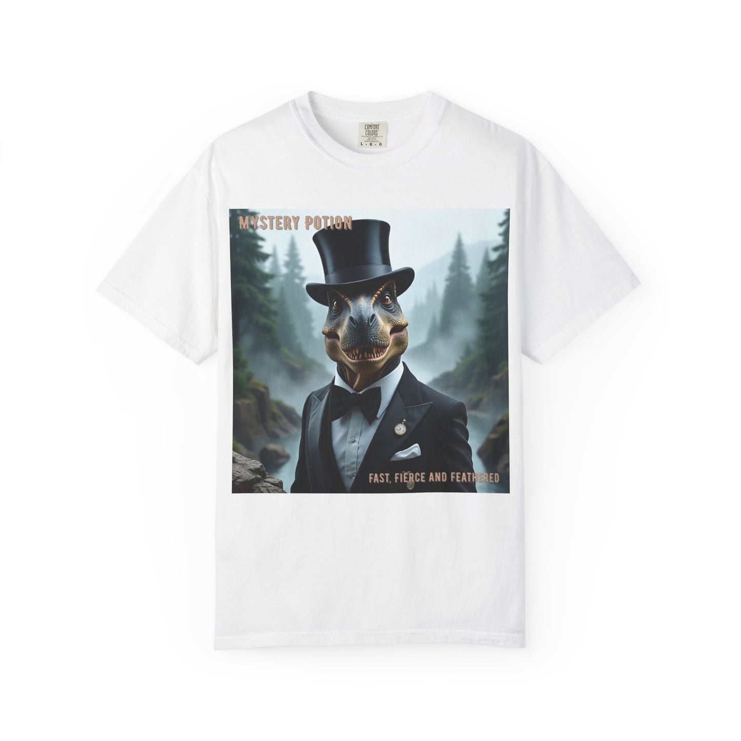 Mystery Potion T-shirt, Quirky Animal Graphic Tee, Fun Gift for Nature Lovers, Unique Fashion Statement, Casual Wear, Unisex Graphic Tee