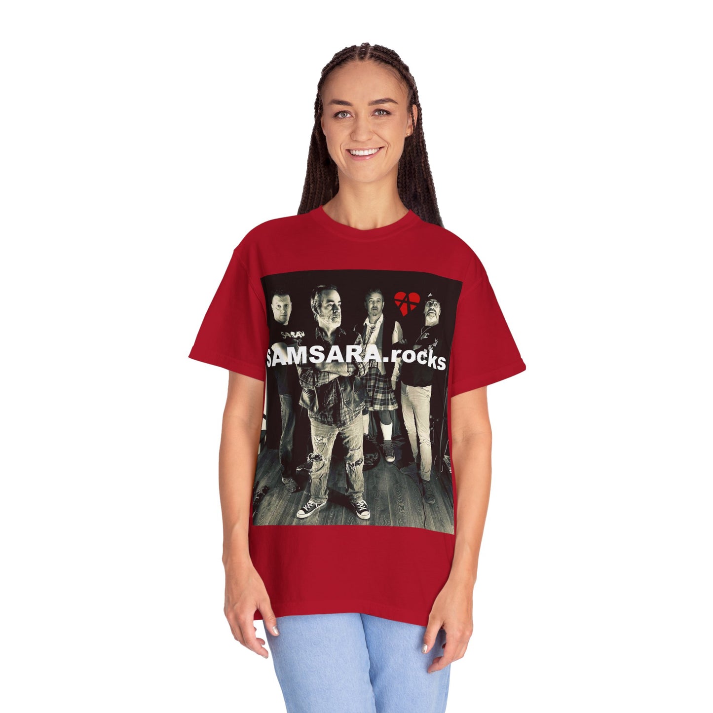 'Samsara Rocks' Official Unisex T-Shirt, Cool Band Tee, Music Lover Gift, Casual Style, Gift for Concert Goers, Rock Music Apparel