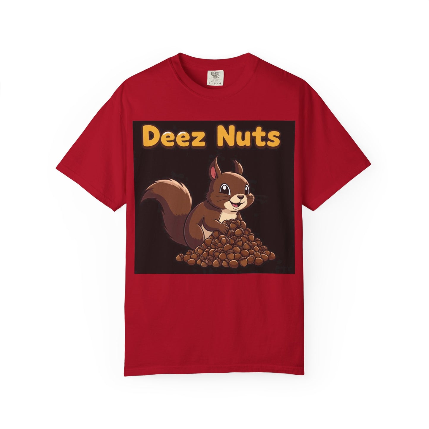 Funny Squirrel T-Shirt, Humor Tee for Friends, Gift for Nut Lovers, Quirky Apparel for Casual Outings, Perfect for Birthdays