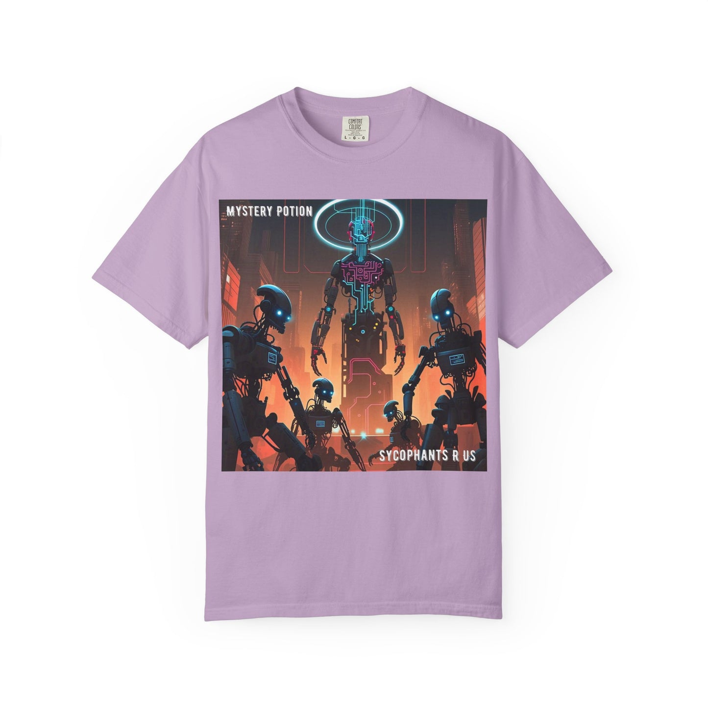 Retro Sci-Fi Graphic T-Shirt, Unisex Casual Tee, Cyberpunk Art Shirt, Gift for Nerds, Vintage Style Tee