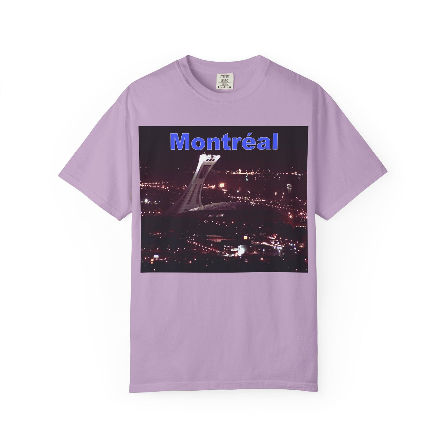 Montreal Night Skyline Unisex T-Shirt, City Love Tee, Travel Shirt, Gift for Her, Vintage Graphic Top