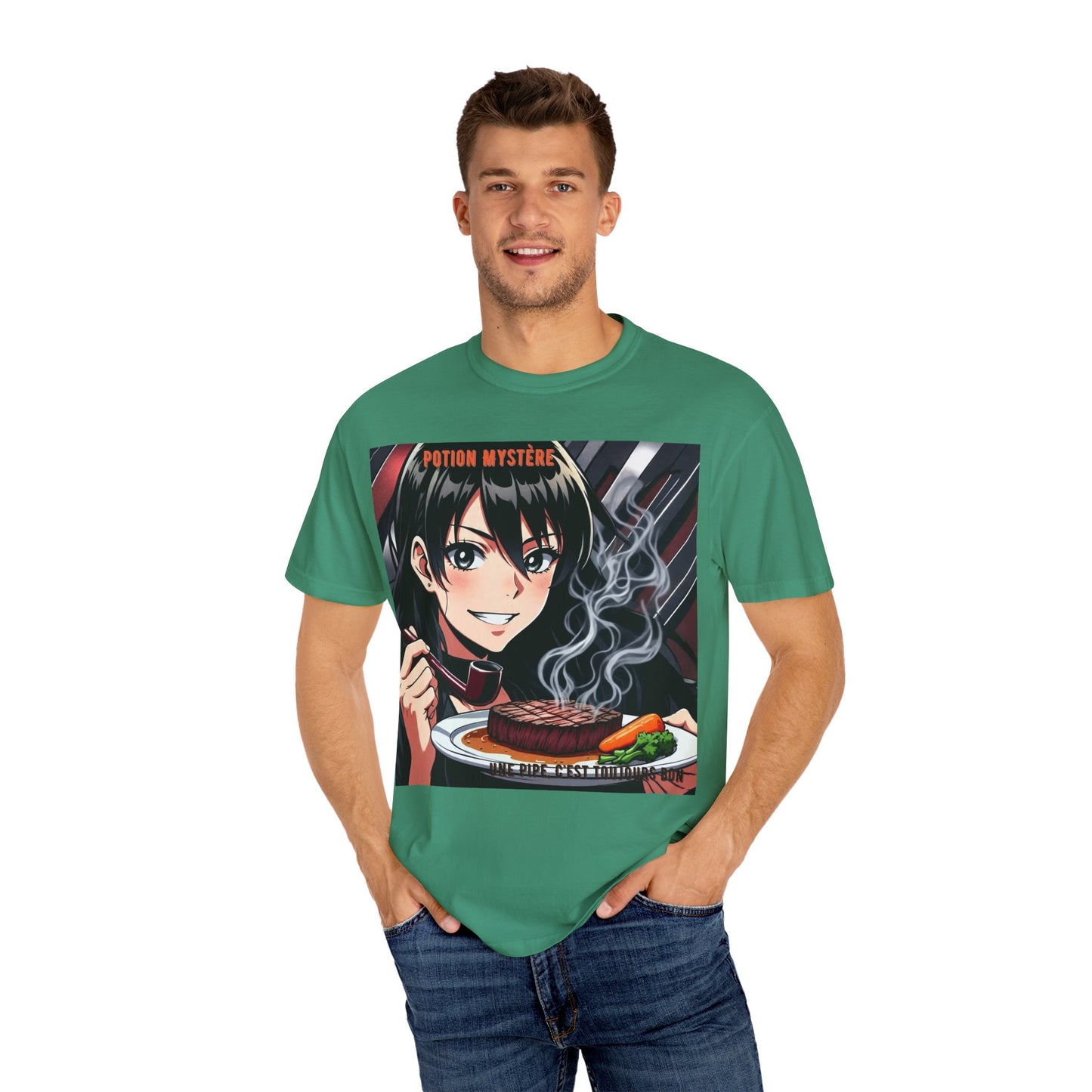 Mystical Culinary Unisex T-shirt - Ideal for Anime Fans, Food Lovers, Casual Wear, Gift for Foodies, Unique Graphic Tee