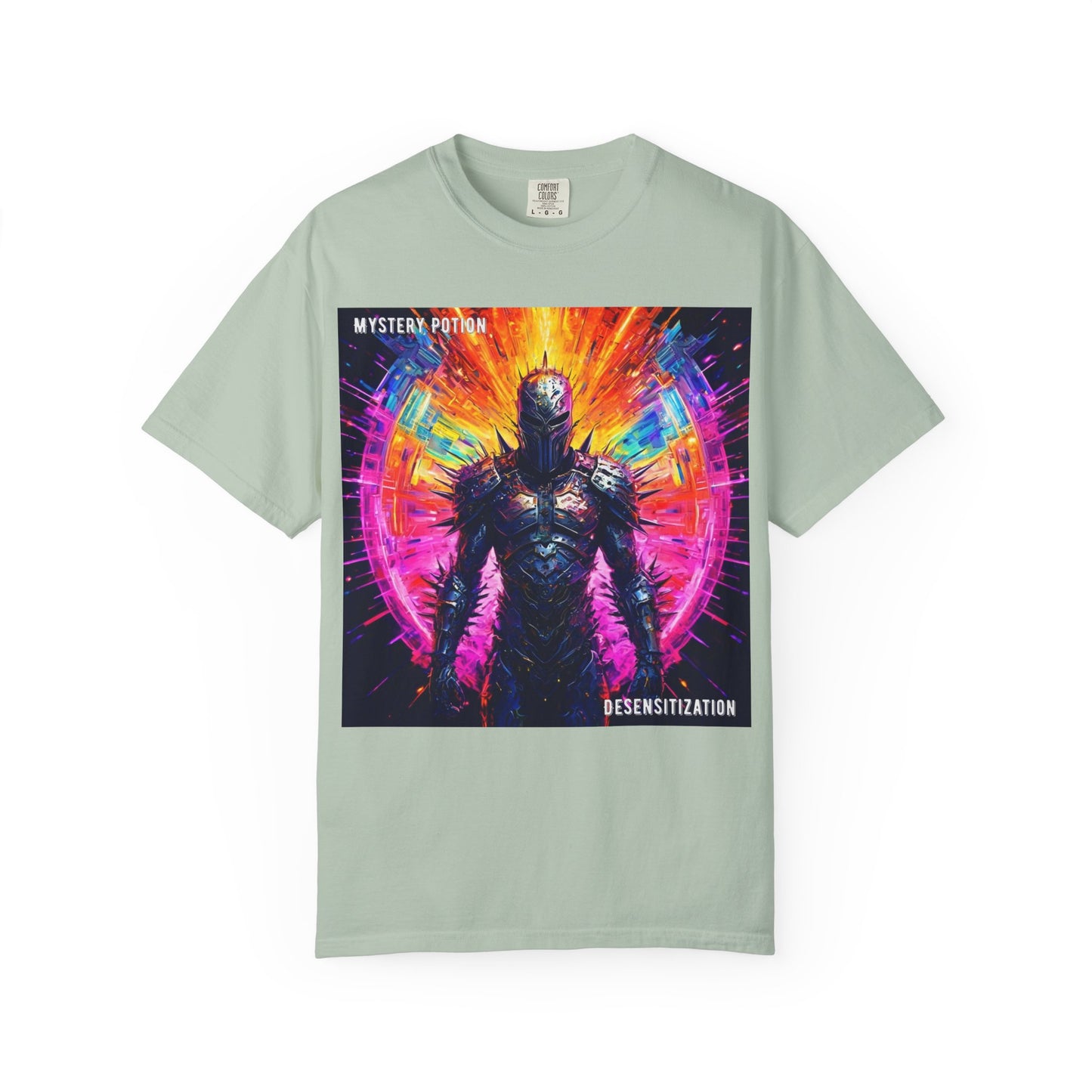 Desensitization by Mystery Potion T-Shirt, Psychedelic Graphic Tee, Unisex Streetwear, Gift for Gamers, Festival Outfit, Casual Style