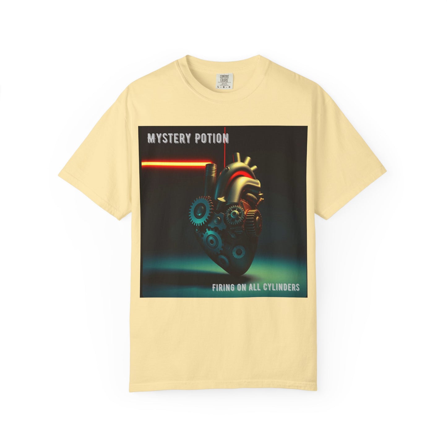 Mystery Potion Graphic T-shirt | Unisex Tee for Music Lovers, Gift for Friends, Casual Wear, Birthday Present, Unique Design