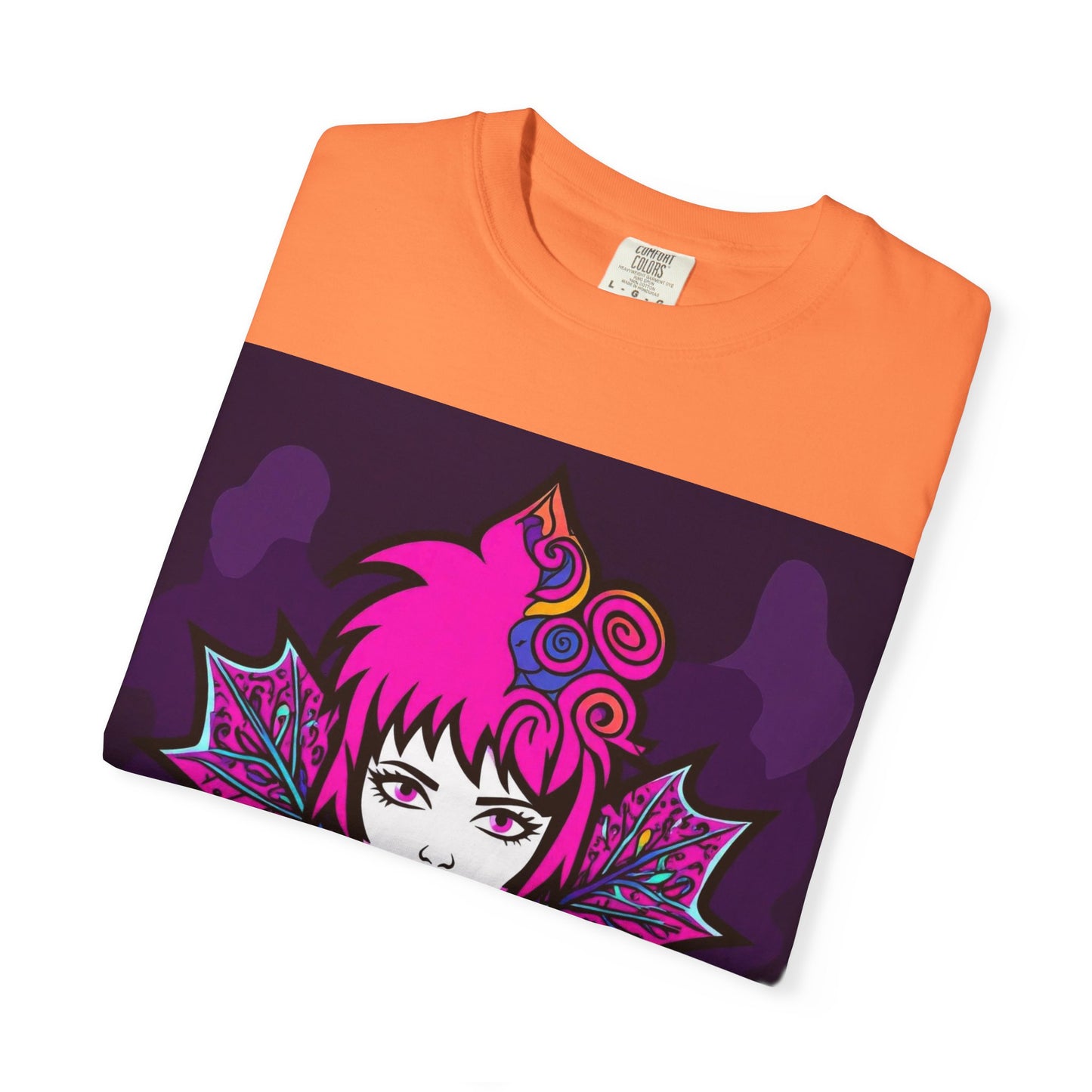 Emily The Maple Leaf Vibrant Graphic Tee: Retro Pop Art T-Shirt, Unique Gift, Casual Wear, Festival Fashion, Fun Style, Unisex Apparel