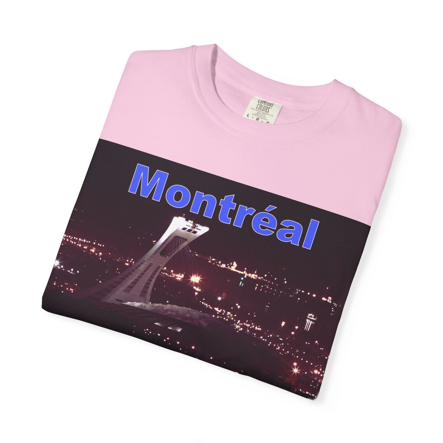Montreal Night Skyline Unisex T-Shirt, City Love Tee, Travel Shirt, Gift for Her, Vintage Graphic Top