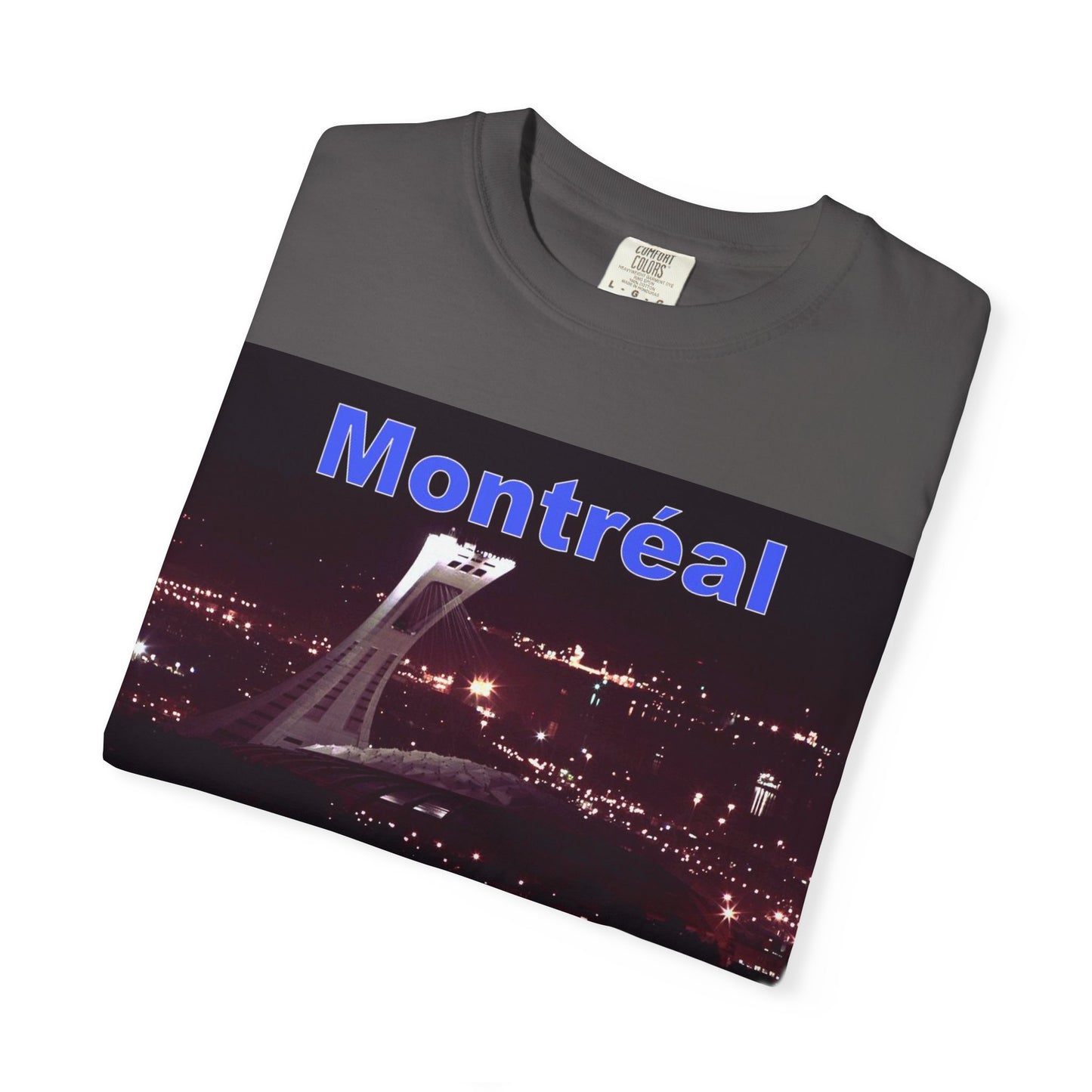Montreal Night Skyline Unisex T-Shirt, City Love Tee, Travel Shirt, Gift for Her, Vintage Graphic Top