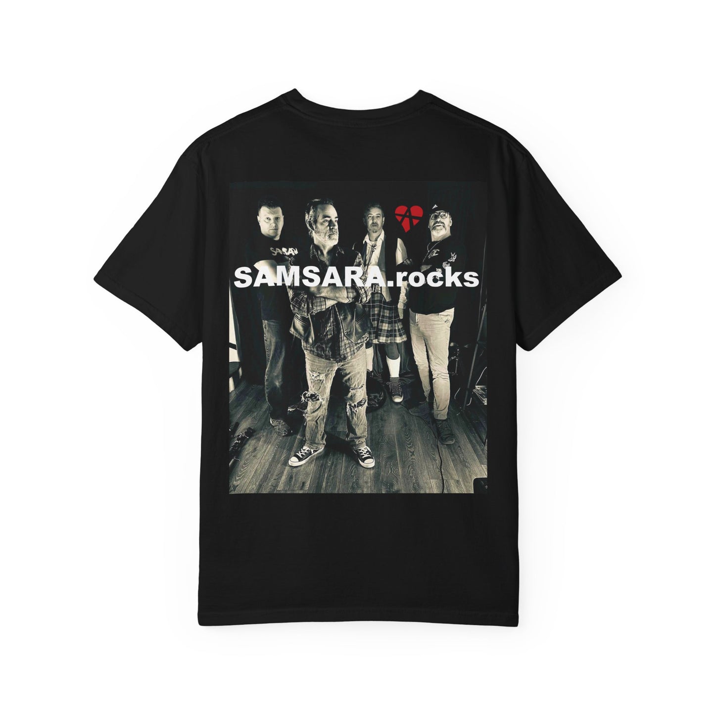 Samsara Rocks Unisex Music Graphic T-Shirt, Cool Band Tee, Vintage Concert Style, Perfect Gift for Music Lovers, Rock Festival Wear