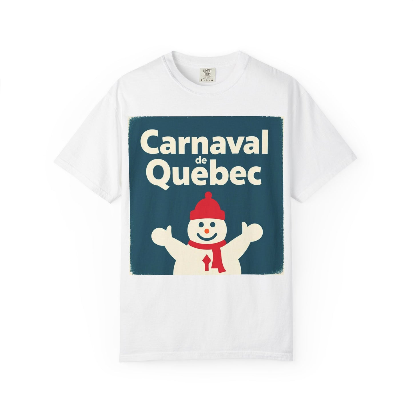 Quebec Carnaval Unisex T-Shirt, Winter Festival Tee, Handmade Vacation Souvenir, Holiday Gift Apparel, Quebec Celebration Shirt
